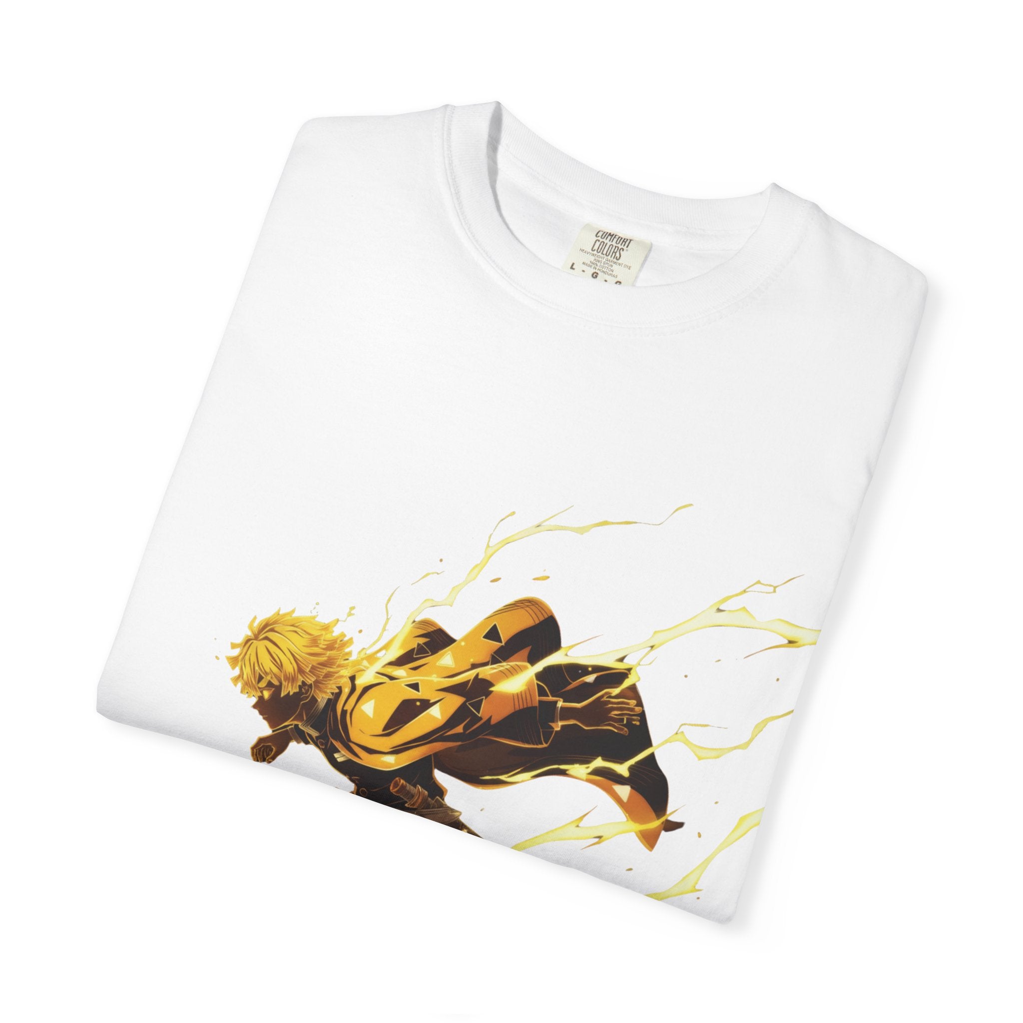 Lightning Warrior T-Shirt — Energetic Anime Action Tee