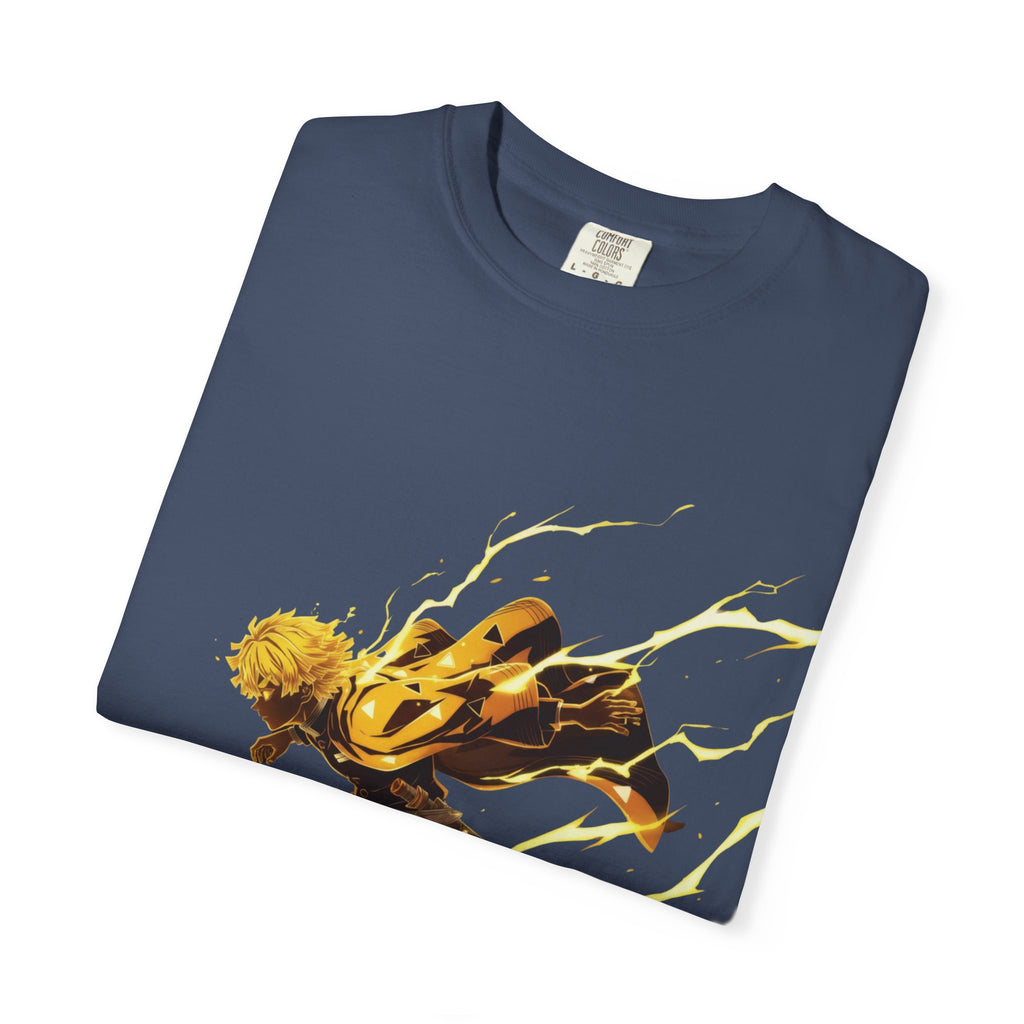Lightning Warrior T-Shirt — Energetic Anime Action Tee