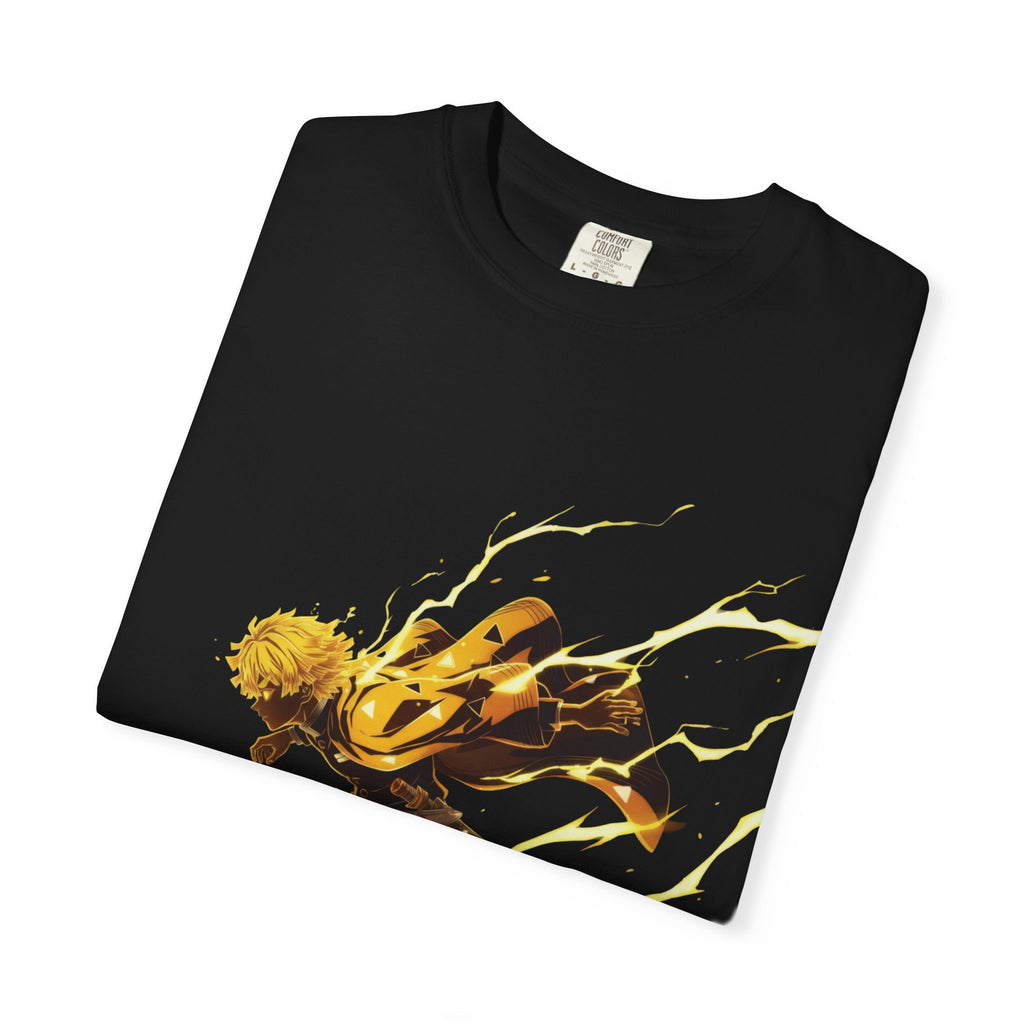 Lightning Warrior T-Shirt — Energetic Anime Action Tee